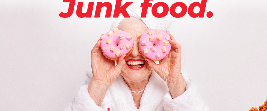 Junk food. A comida lixo dos americanos!