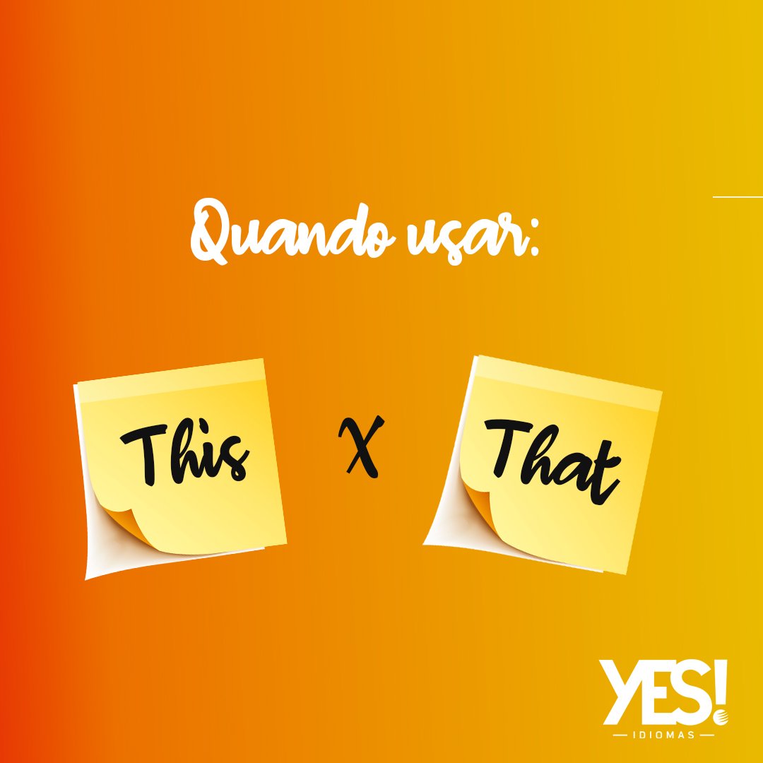 This x That: Quando usar corretamente?