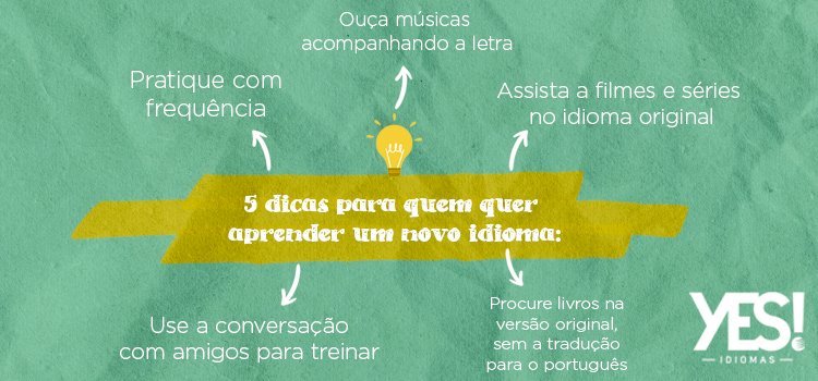 5 dicas para quem quer aprender um novo idioma
