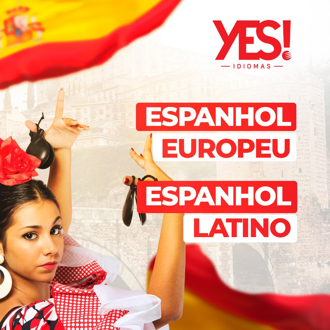 Espanhol Europeu x Espanhol Latino